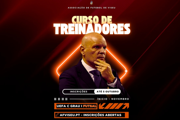 Inscrições abertas - Curso de Treinadores de Futsal UEFA C Grau I 